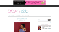 Desktop Screenshot of brownsista.com