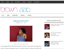 Tablet Screenshot of brownsista.com